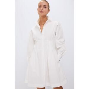 TUCKERNUCK White Mini Corinne Dress Size M NWT Retail $158 Tuckernuck